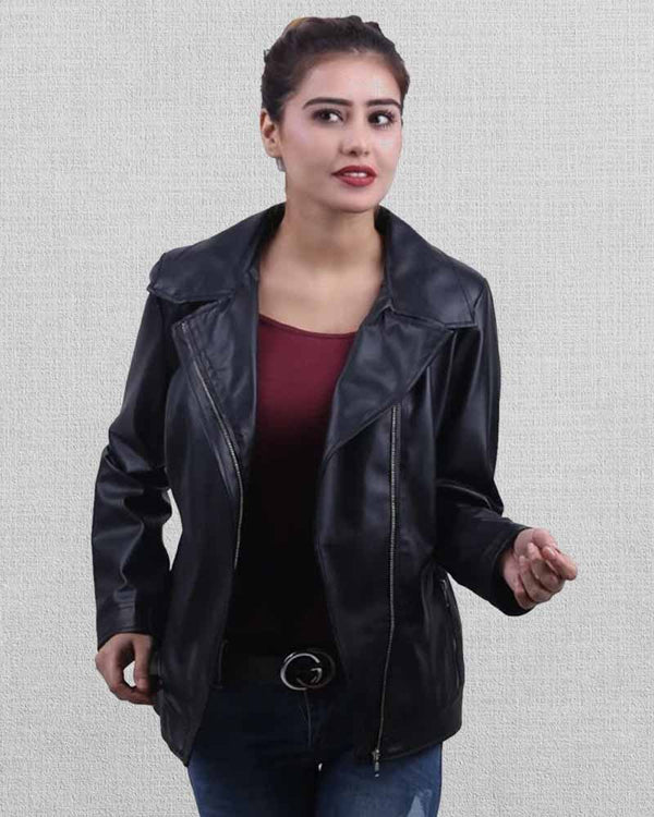 Flawlessly Tailored Women's Motorcycle Jacket in USA