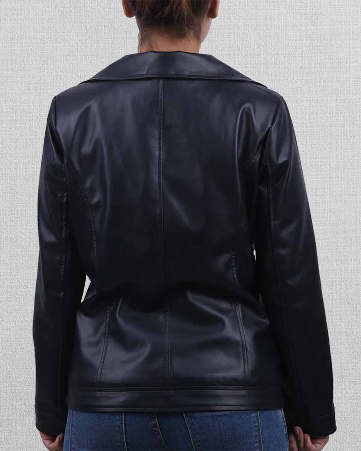 Form-fitting and Fashionable Women's Biker Jacket in USA market