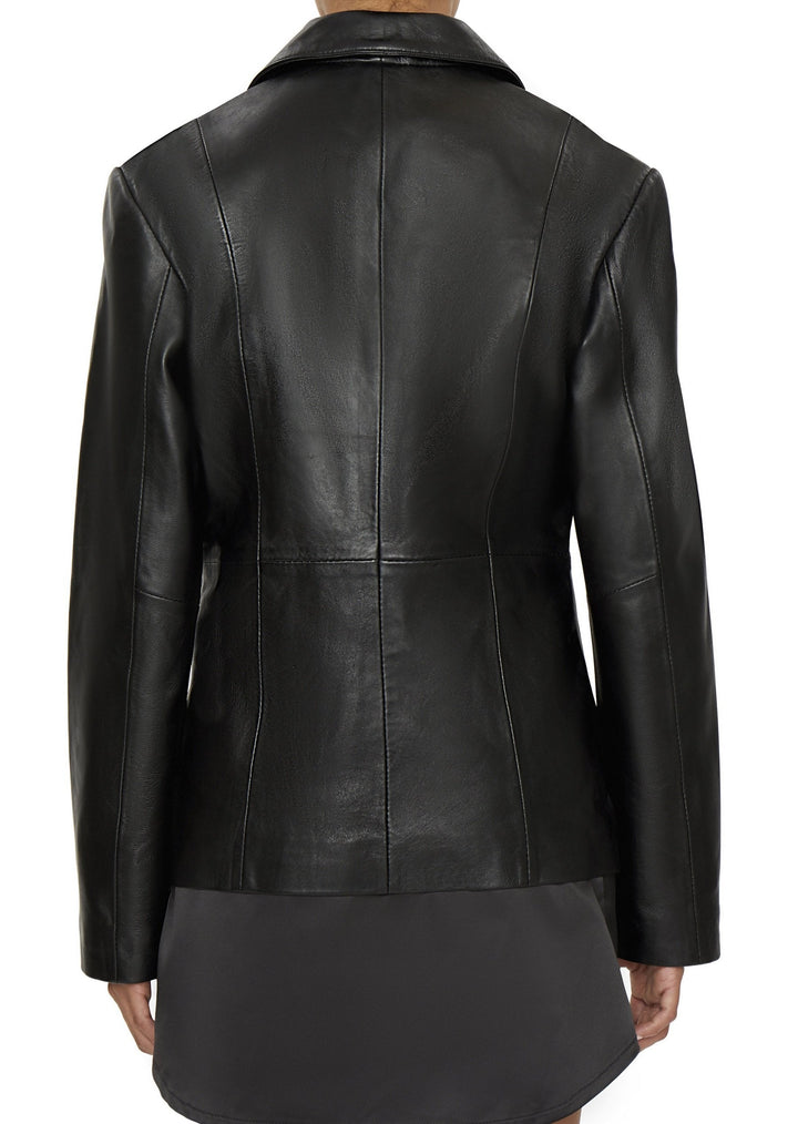black leather jacket for women in usa
