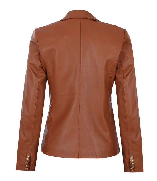 100% Real lambskin leather jacket for women in USA