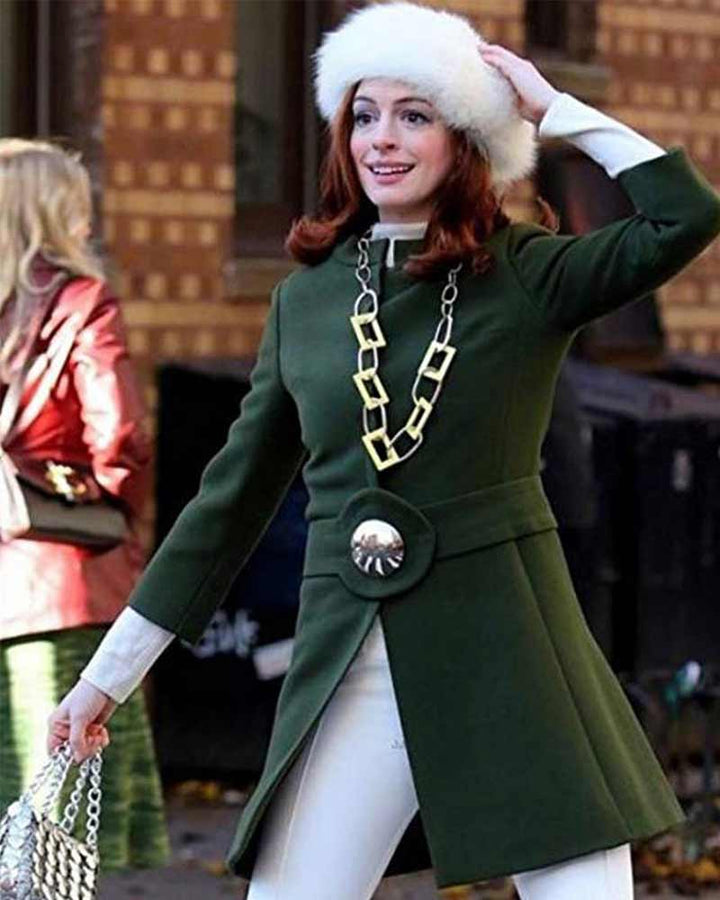 Green color coat leather for women in USA