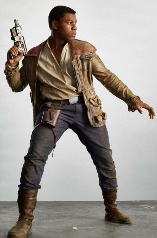 Finn Star Wars Leather Jacket | Hand Crafted Leather Jacket | John Boyega Jacket