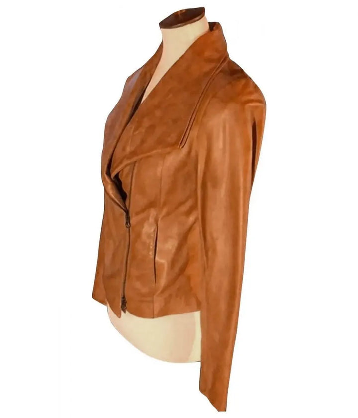 alexandra-breckenridge-brown-leather-jacket-scaled