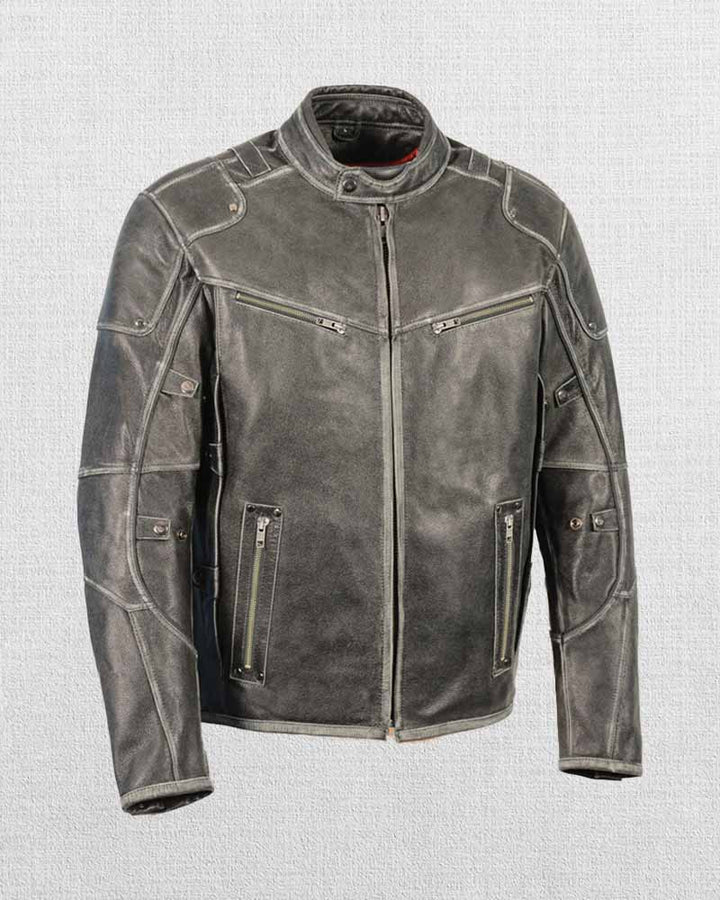 men's vintage distressed triple vented jacket for sale in USA