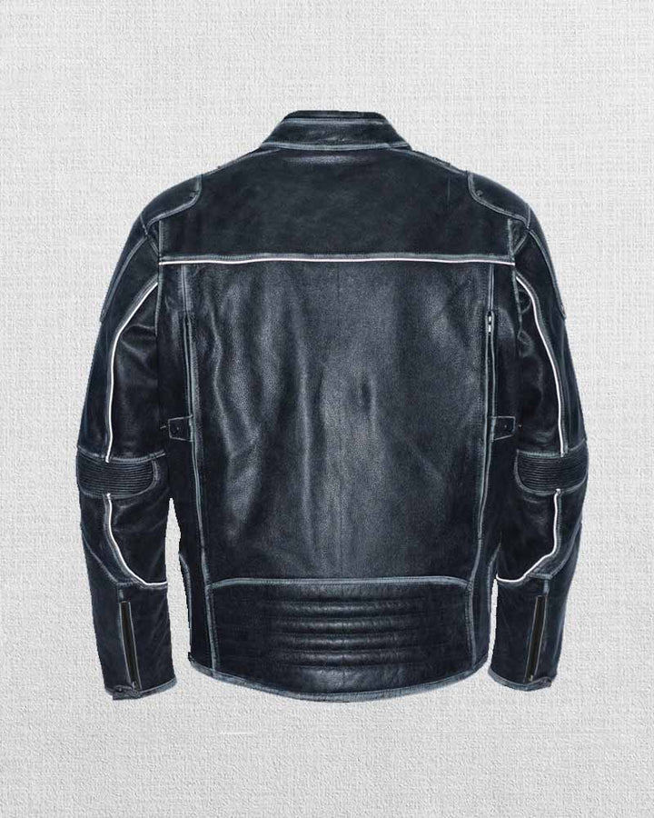 buy a men's vintage distressed leather jacket in USA today