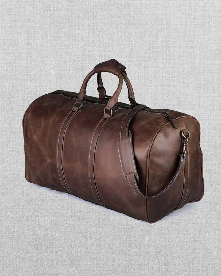 Durable Leather Bag with Roomy Compartments for Essentials in American style