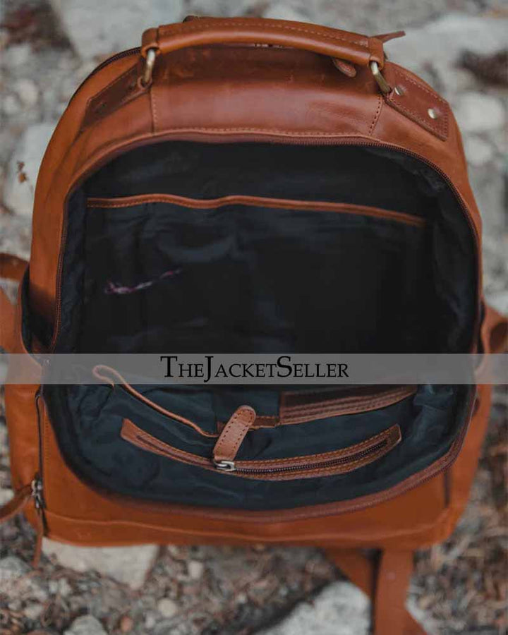 Handcrafted Leather Backpack for Everyday Use in America