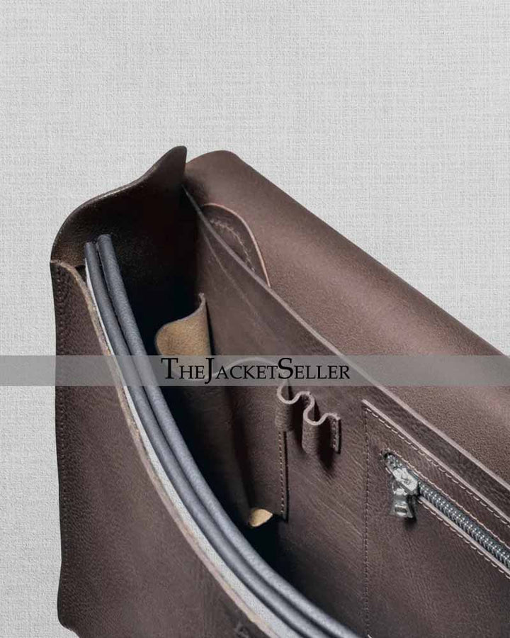 Handcrafted Leather Notebook Briefcase for Quality and Longevity in American market
