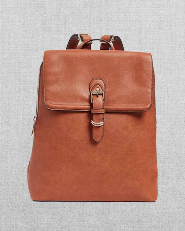 Sleek and Stylish Leather Laptop Backpack in USA market