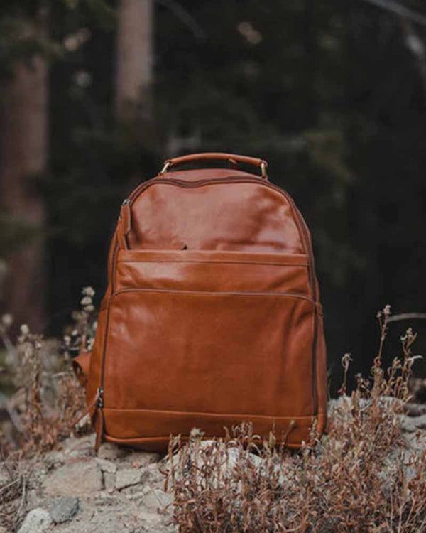 Stylish and versatile Katmai leather backpack in America