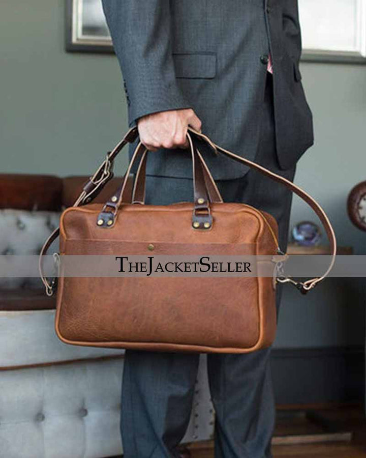 Luxurious and Fashionable Leather Briefcase for Everyday Use in American market