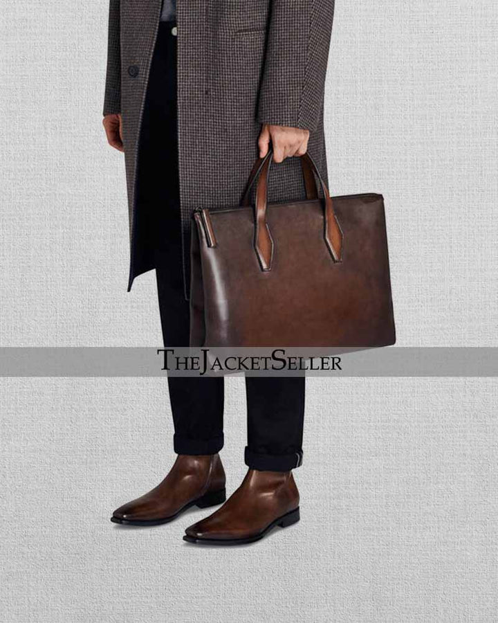Sleek and Modern Leather Briefcase for Professionals in American market