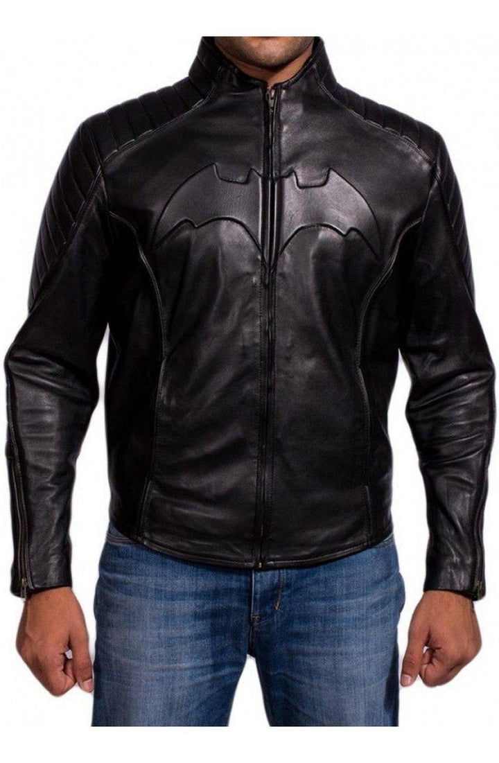Bruce Wayne Batman Begins Stylish Leather Jacket for men
