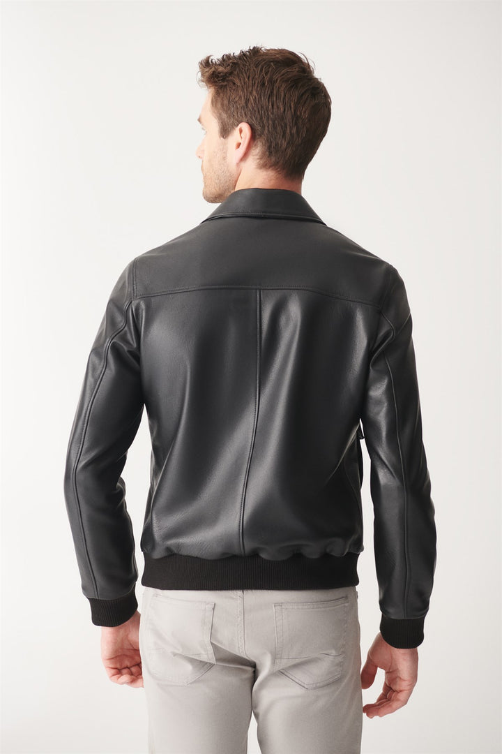 custom leather jacket for men