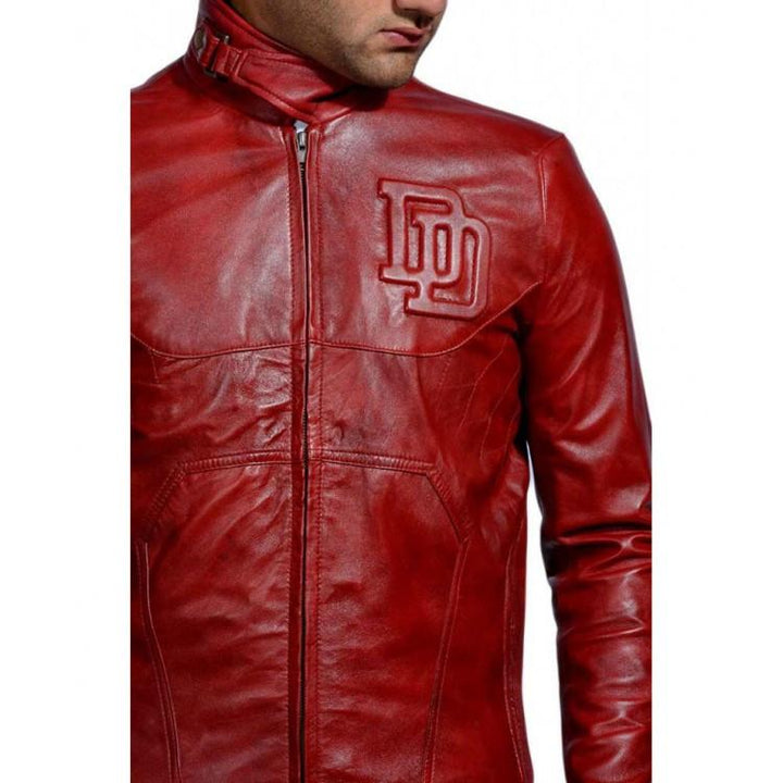 red Daredevil leather for men in usa