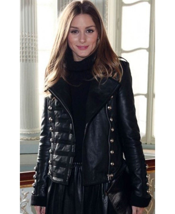 Olivia Palermo Leather Jacket