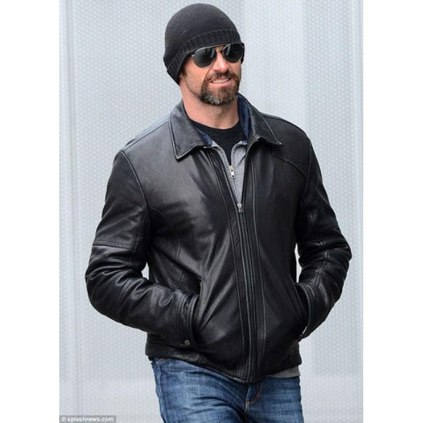 HUGH JACKMAN PREMIUM LEATHER JACKET BY TJS