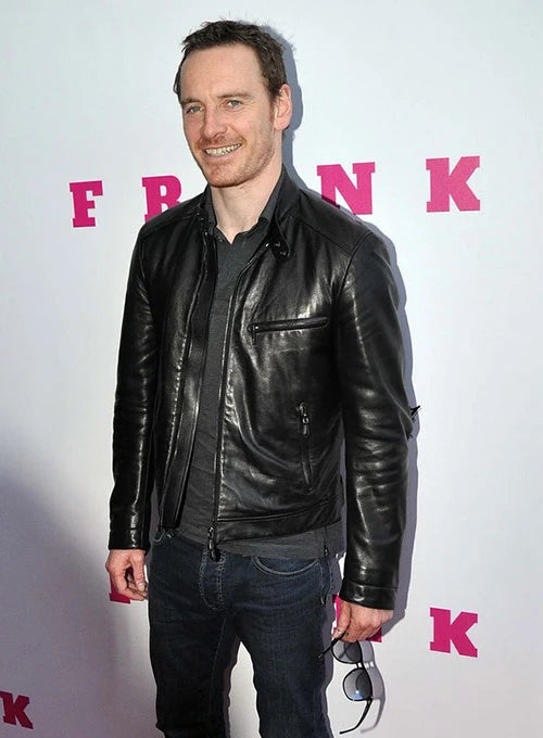 Classic Black Jacket as Seen on Michael Fassbender in United state market