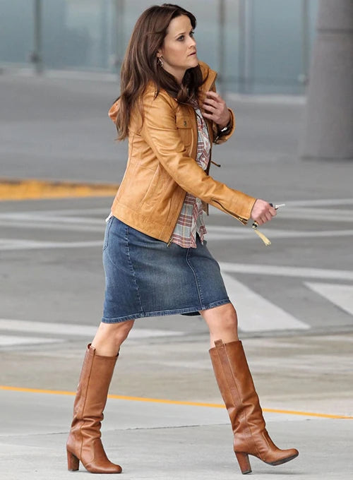 The good lie leather jacket for women