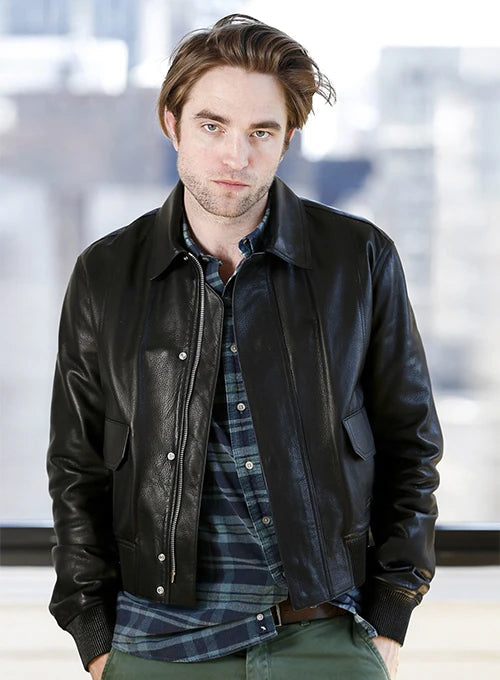 ROBERT PATTINSON LEATHER JACKET