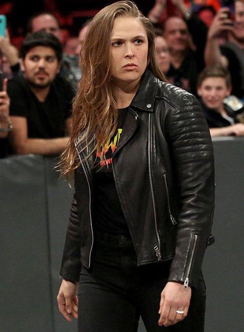 Leather jacket from WWE