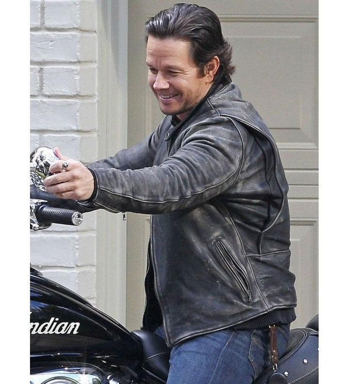 Mark Wahlberg Daddys leather jacket
