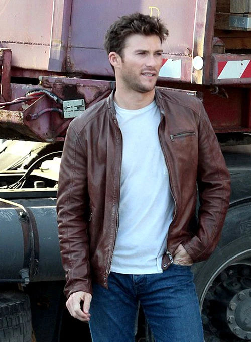 Leather jacket worn by Sam Worthington adds an edgy touch to his look in US market'
