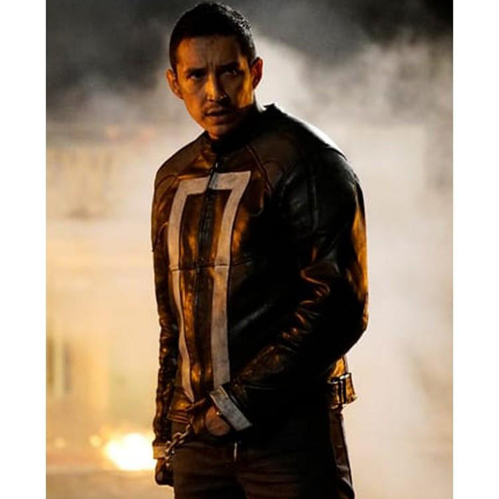 Get the look: Agents of Shield leather jacket in UK market