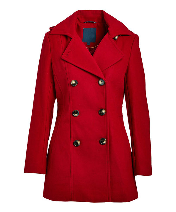 Premium Design Red Wool Coat for Women Stylish and Luxury Coat